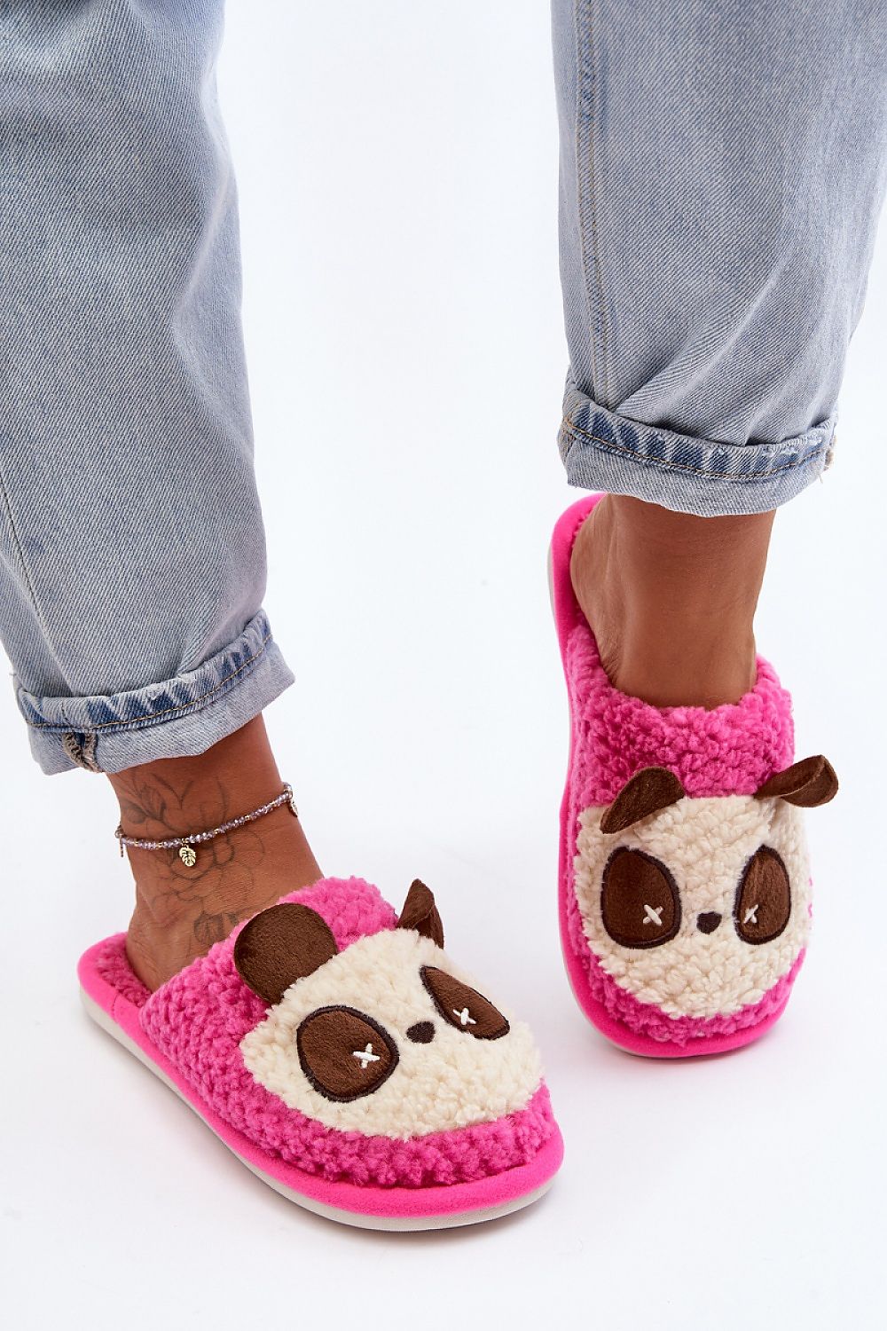 CLARISSA PINK SOFT HOUSE SLIPPERS
