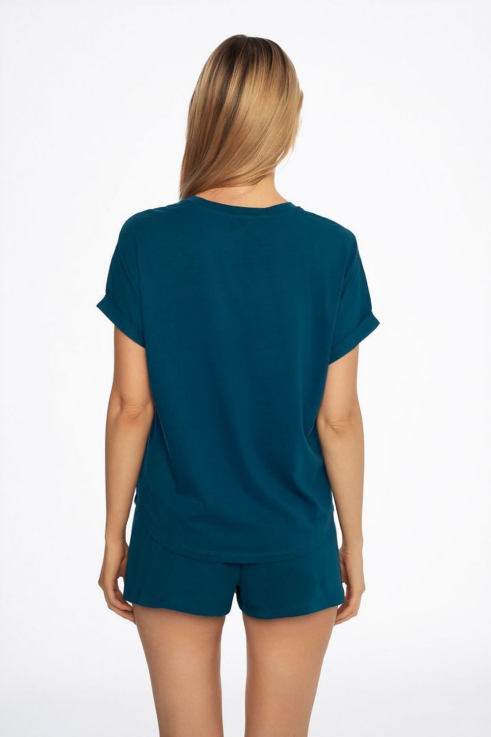 JENICE DUCK EGG BLUE COZY PAJAMA SET