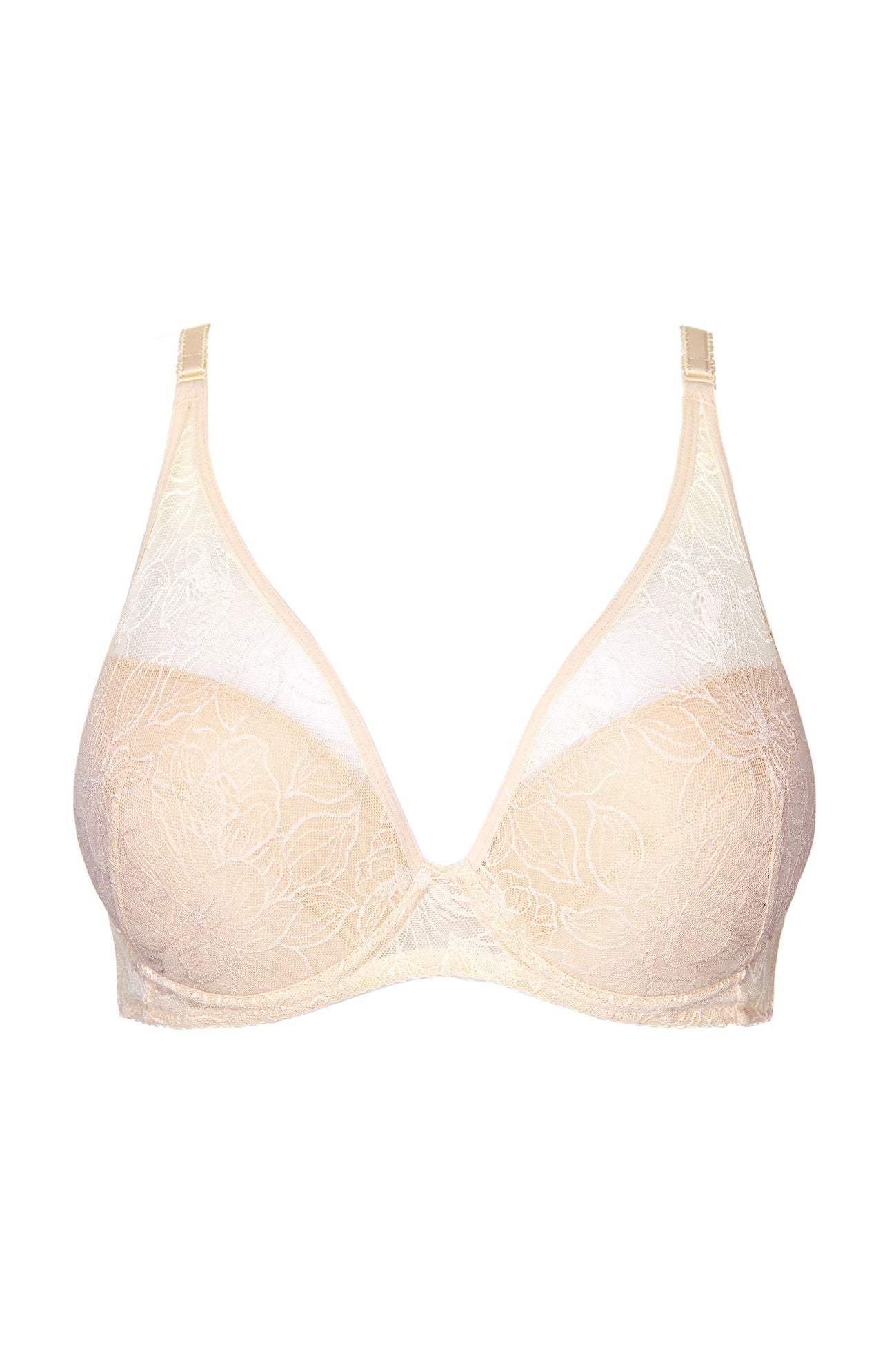 GABRIELLA NUDE HAND SEWN PUSH UP BRA