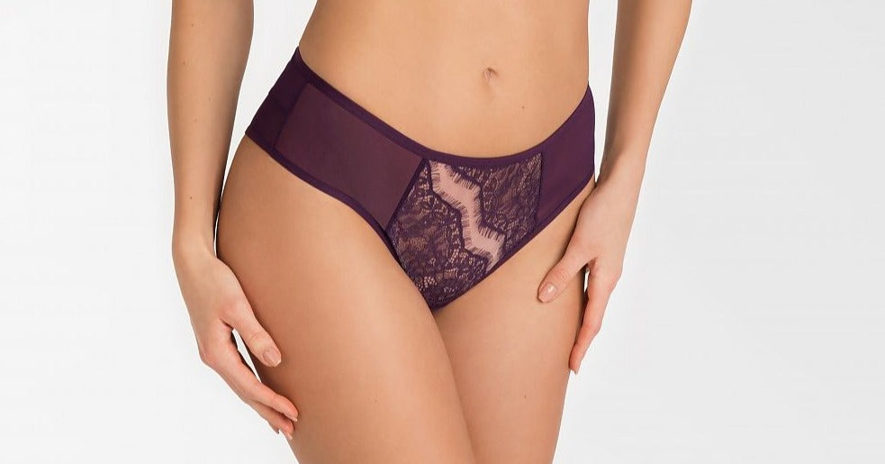 KENNA BRAZILIAN PURPLE GARDENIA PANTS ONLY